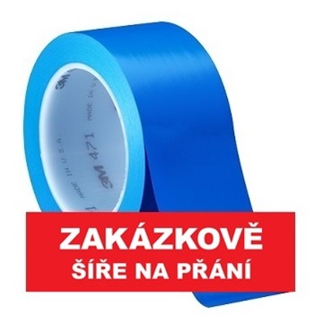 3M 471 Označovací PVC  lepicí páska, otěruvzdorná, modrá