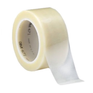 3M 471 Označovací PVC  lepicí páska, otěruvzdorná, transparentní