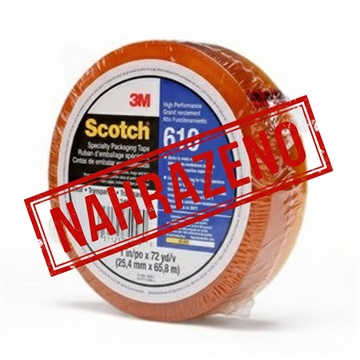 3M 610 Scotch speciální celofánová lepicí páska, 25 mm x 65 m