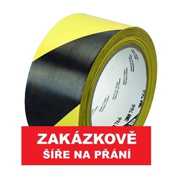 3M 766 PVC páska žluto-černá