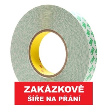 3M 9087 Oboustranně lepicí páska, 6 mm x 50 m, tl. 0,26 mm (zelené logo)