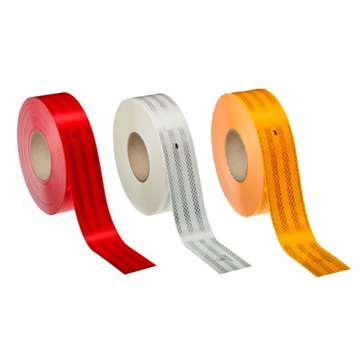 3M 983-72 Diamond Grade™ Reflexní pružná páska, červená, šíře 53,5 mm, metráž