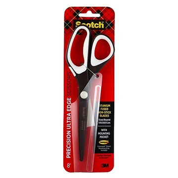 Nepřilnavé titanové nůžky 3M Scotch Precision Ultra Edge, délka 20 cm