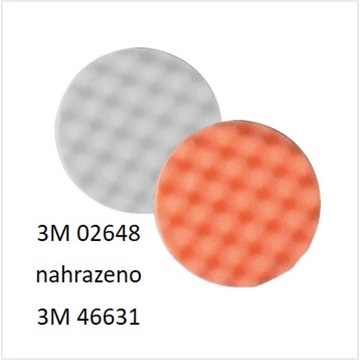 3M Finesse-it™ Lešticí kotouč, pěnový, oranžový, průměr 83 mm (02648)