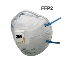 3M Filtrační polomaska 8822 (FFP2 NR D) s výdechovým ventilkem 10ks