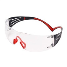 3M SecureFit SF401SGAF-RED EU  Ochranné brýle, čirý zorník