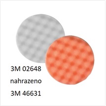 3M Finesse-it™ Lešticí kotouč, pěnový, oranžový, průměr 83 mm (02648)